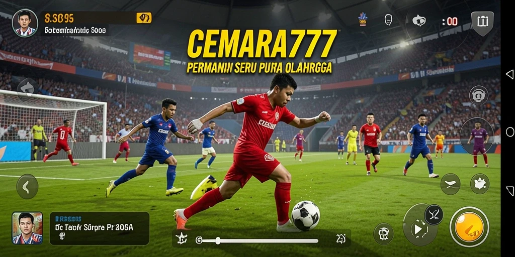 Tampilan gameplay seru di CEMARA777 dengan berbagai cabang olahraga.