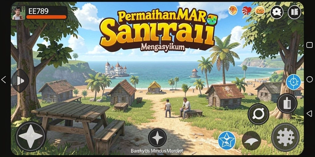 Tangkapan layar EE789 menampilkan aksi permainan Casual yang menarik dan penuh warna.