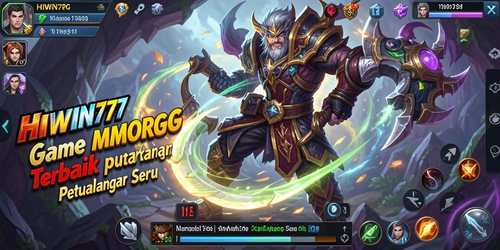 Tampilan gameplay HIWIN777 yang menakjubkan dalam dunia MMORPG.