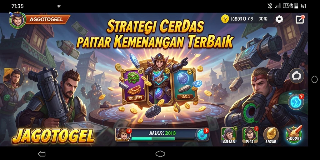 Screenshot gameplay JAGOTOGEL yang menunjukkan taktik strategis yang mendebarkan.