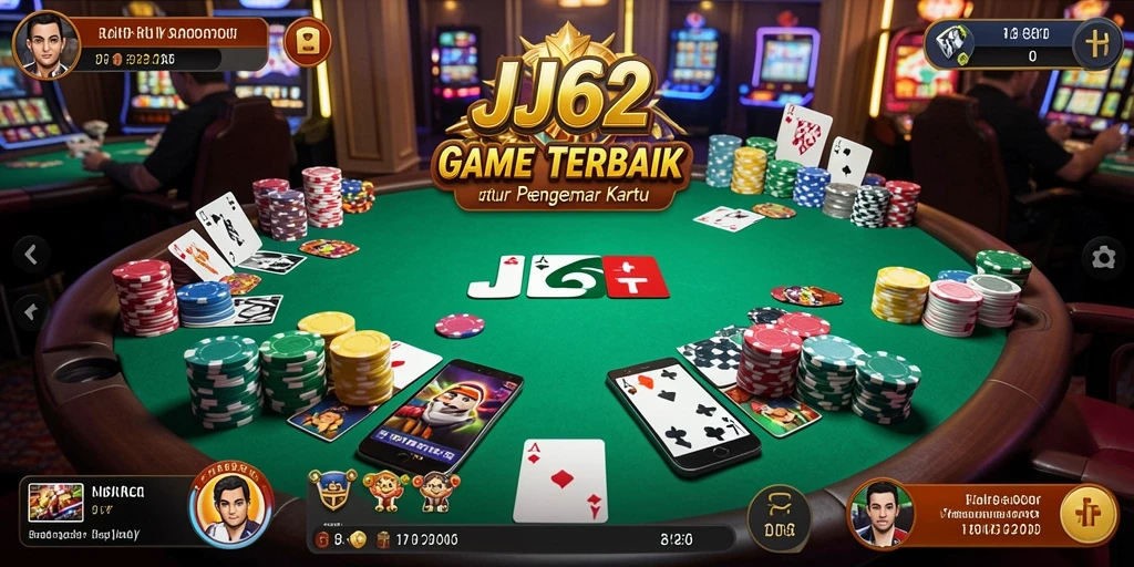 Tampilan menarik dari permainan Poker di JJ62 yang penuh aksi.