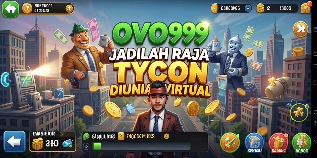 Screenshot OVO99 menampilkan gameplay Tycoon yang seru!