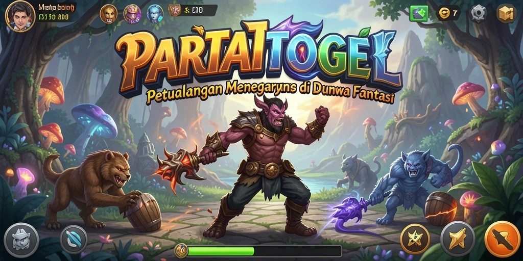 Tampilan gameplay menegangkan dan penuh petualangan di PARTAITOGEL.