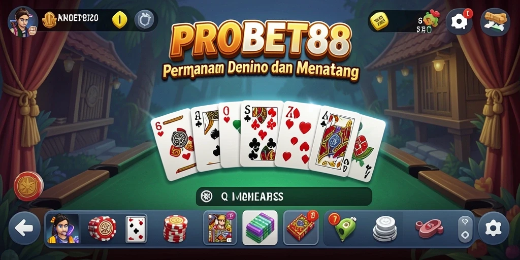 Tampilan gameplay seru dari PROBET88 dengan pemain yang berkompetisi.