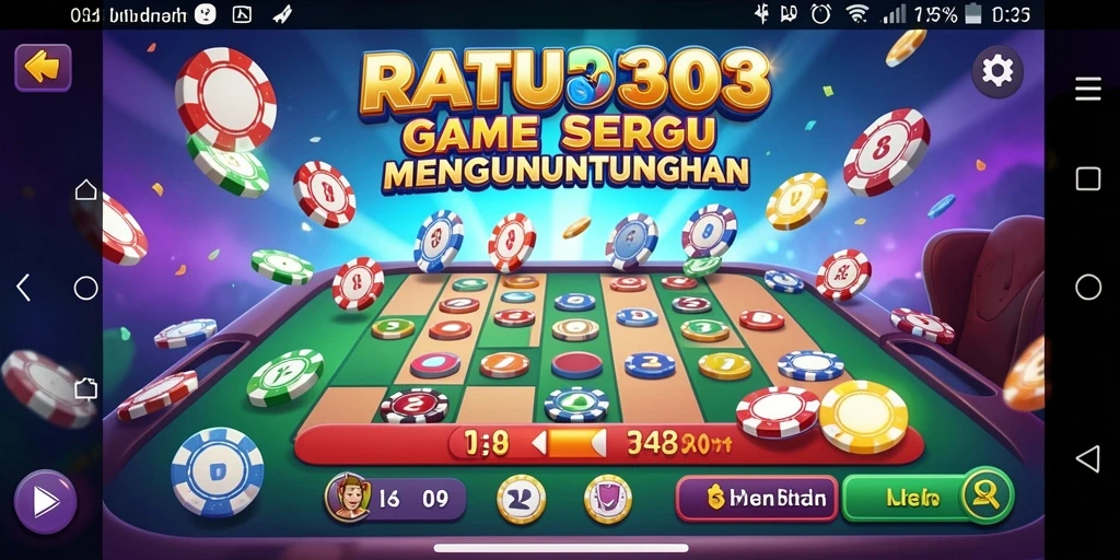 Tampilan permainan Bingo yang seru di RATU303.