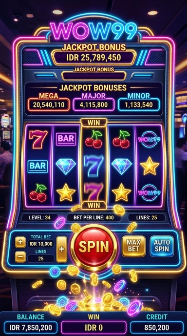 Screenshot aplikasi wow99 yang menampilkan berbagai pilihan aplikasi.
